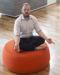 Kilian Meditating